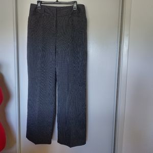 FIRST OPTION Grey Pinstripe Pants size 14